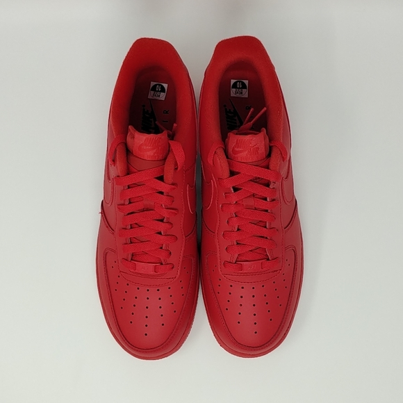 Nike Air Force 1 '07 LV8 University Red CW6999-600 - Picture 4 of 8
